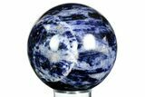 Deep Blue, Polished Sodalite Sphere #241692-1